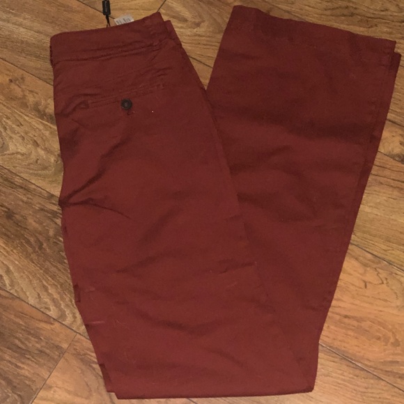 Massimo Dutti Red Wide Led Pants - Picture 2 of 7